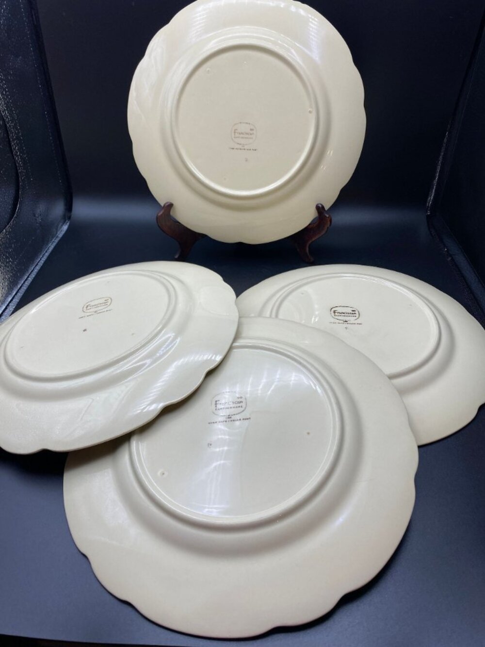 Desert Rose Dinner Plates USA Set of 4 - Picture 3 of 3